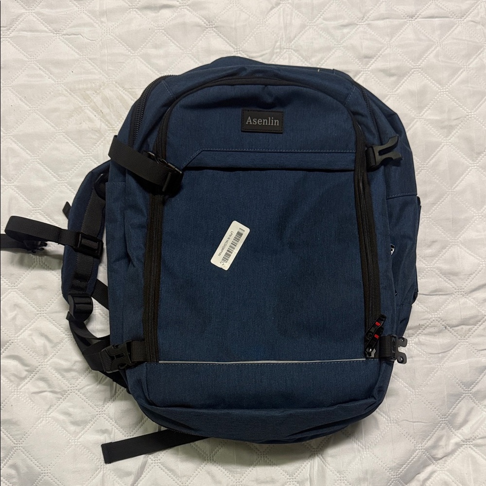 Navy Blue Men's Backpack